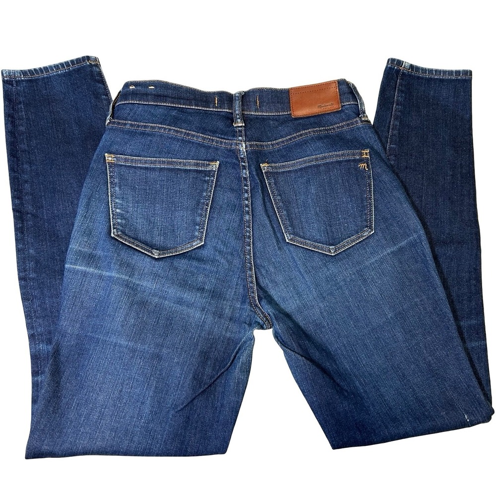 Madewell High Riser Skinny Jeans Dark Wash Sz 26